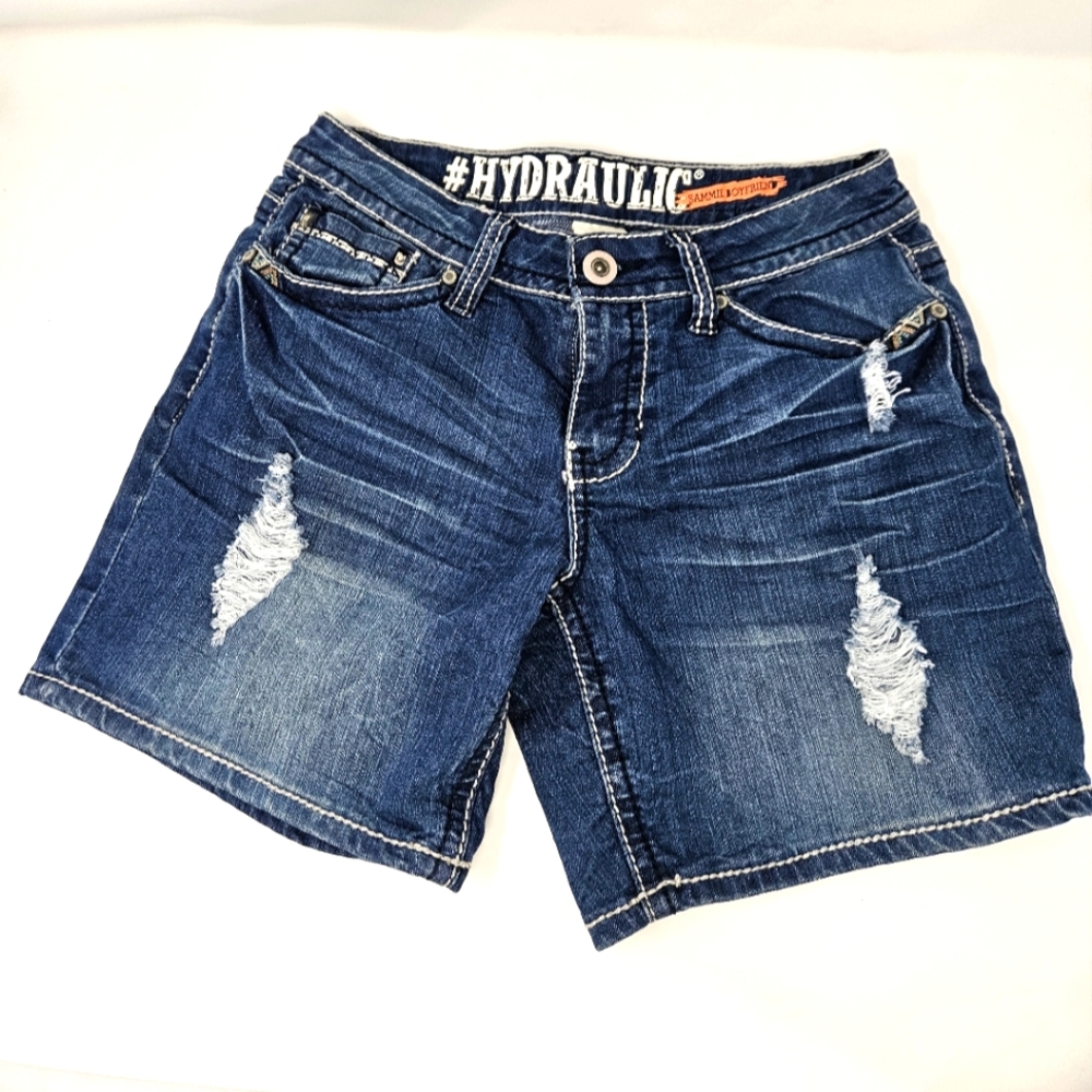 Hydraulic Sammie Boyfriend Denim Shorts
